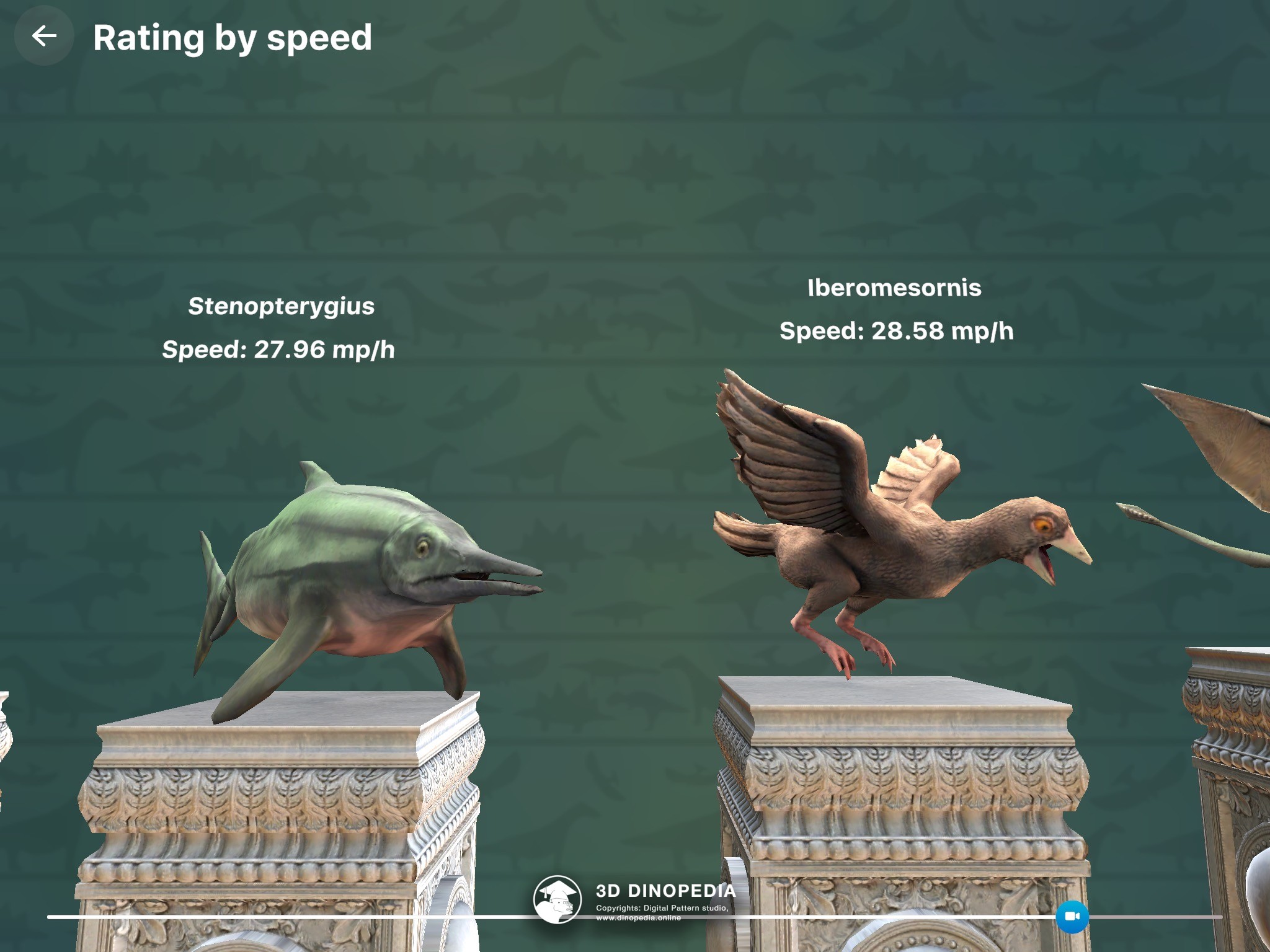 3D Dinopedia Discover what's new in the 3D Dinopedia app, version 4.13